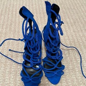 Zara Wrap Up Heels